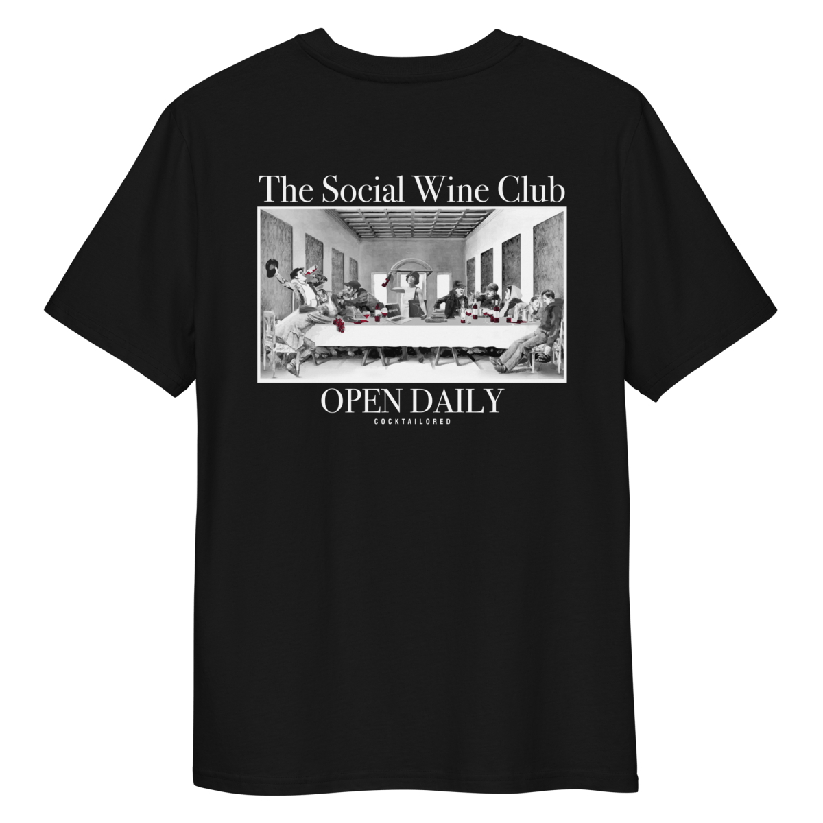 The Social Wine Organic T-shirt – Cocktailored