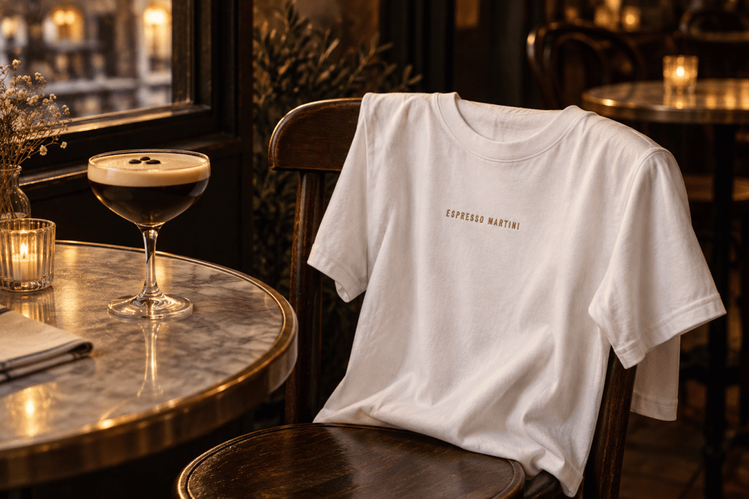 Regali Espresso Martini: cappellini e t-shirt — Cocktailored