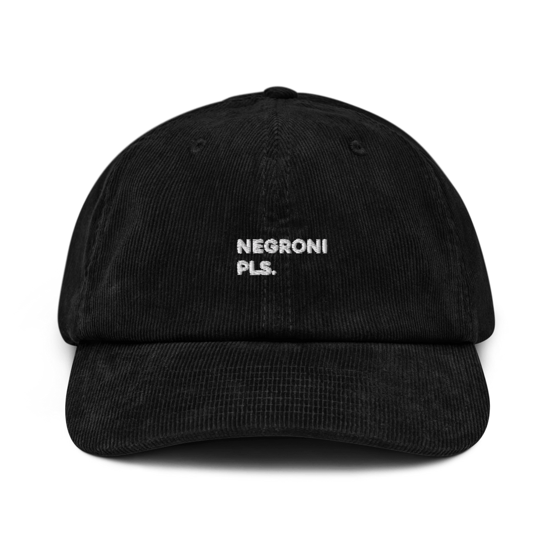 Negroni Pls. Corduroy hat - Black - Cocktailored