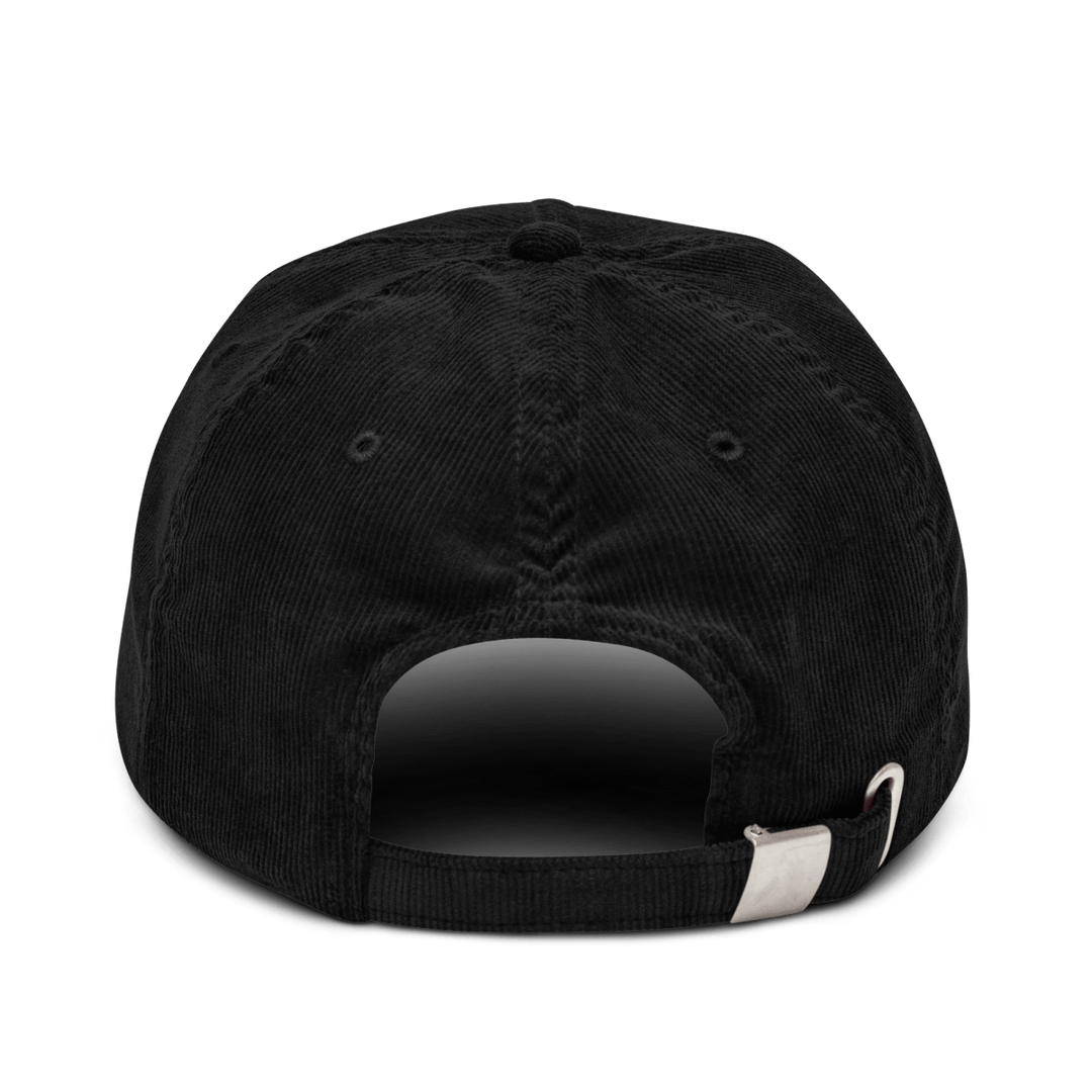 Social Wine Club Corduroy hat - Black - Cocktailored