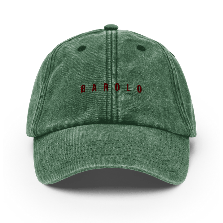 The Barolo Vintage Hat - Vintage Bottle Green - Cocktailored