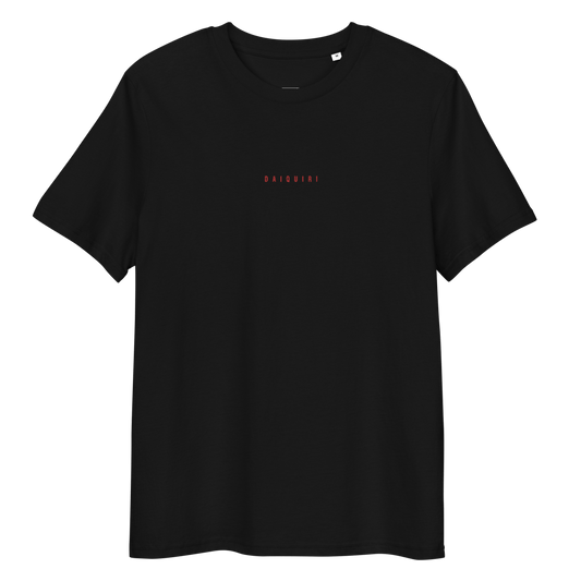 T-shirt z bawełny organicznej Daiquiri – kolor: czarny