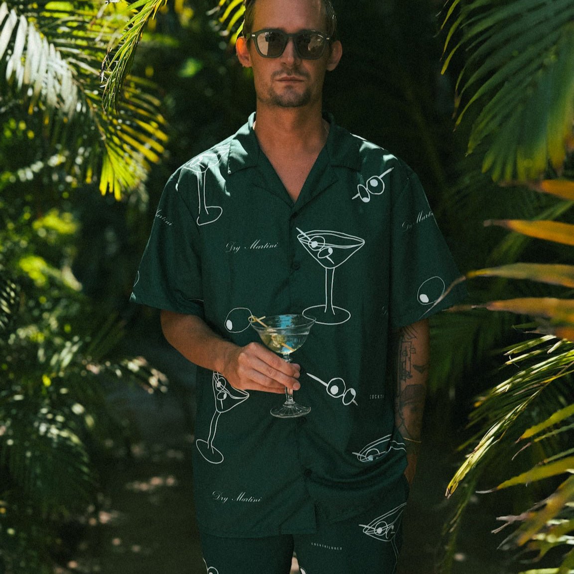 The Dry Martini "Cocktail" Summer Shirt