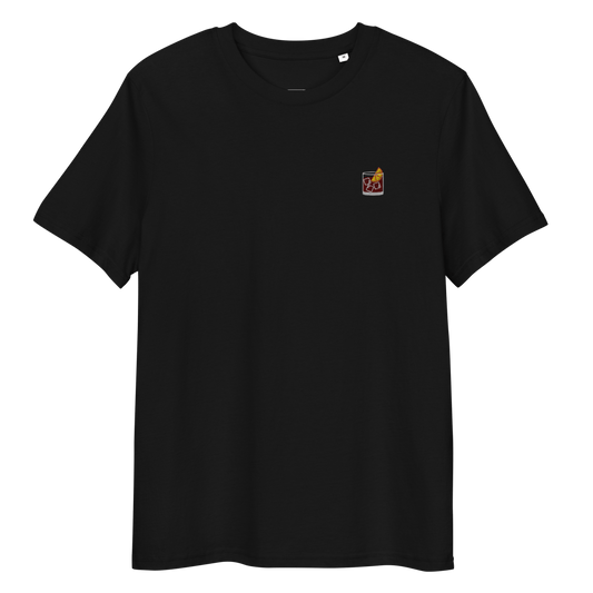The Negroni Glass organic t-shirt - Black - Cocktailored