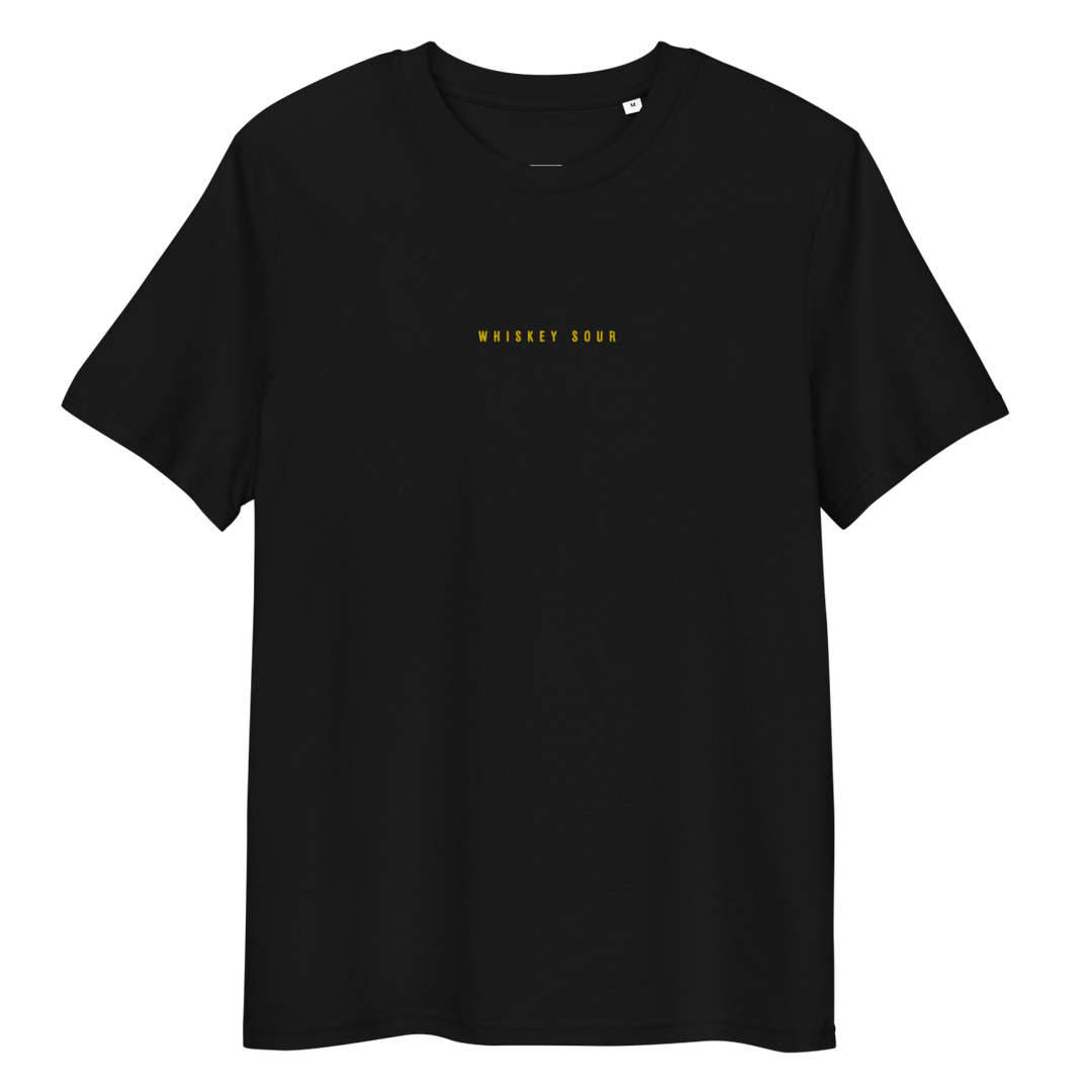 The Whiskey Sour organic t-shirt - Black - Cocktailored