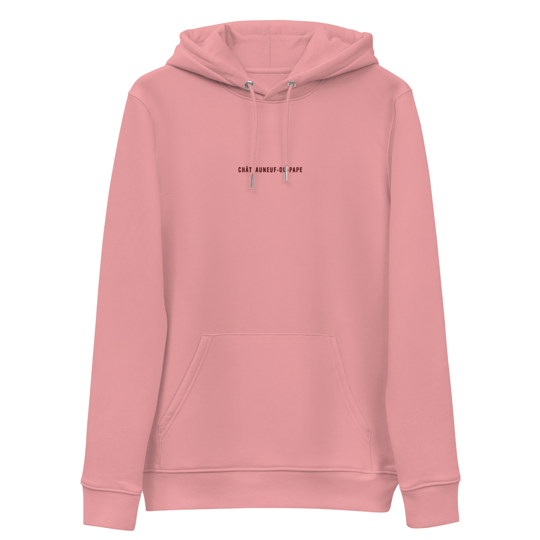The Châteauneuf-du-Pape eco hoodie - Canyon Pink - Cocktailored