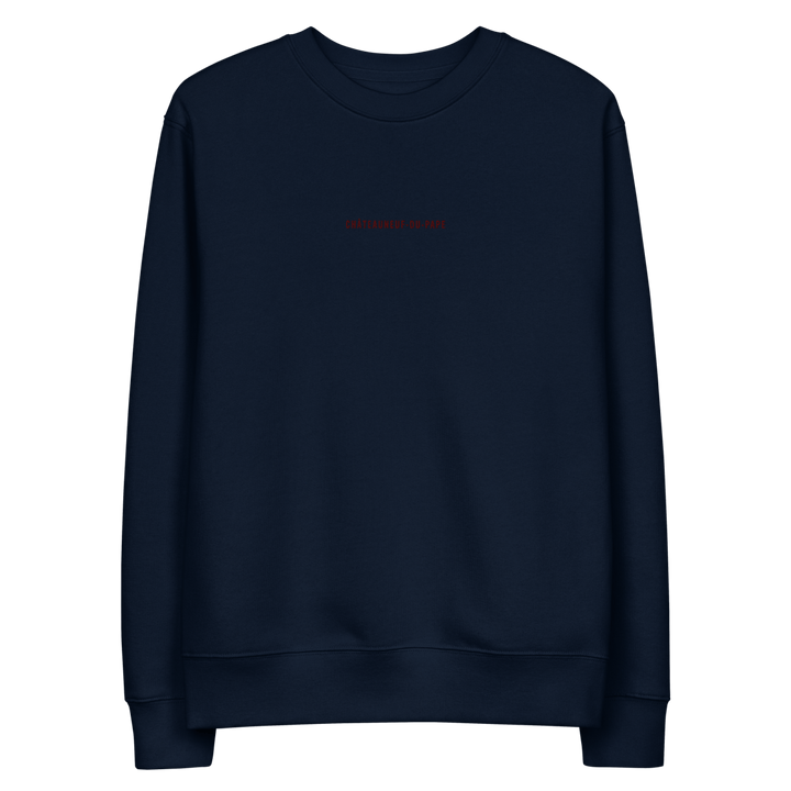 The Châteauneuf-du-Pape eco sweatshirt - French Navy - Cocktailored