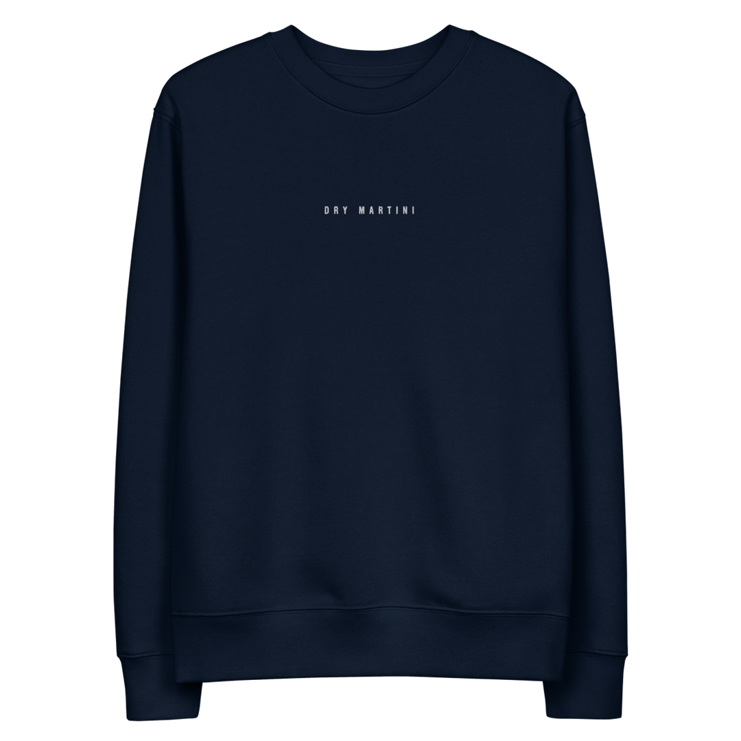 The Dry Martini eco sweatshirt - French Navy - Cocktailored