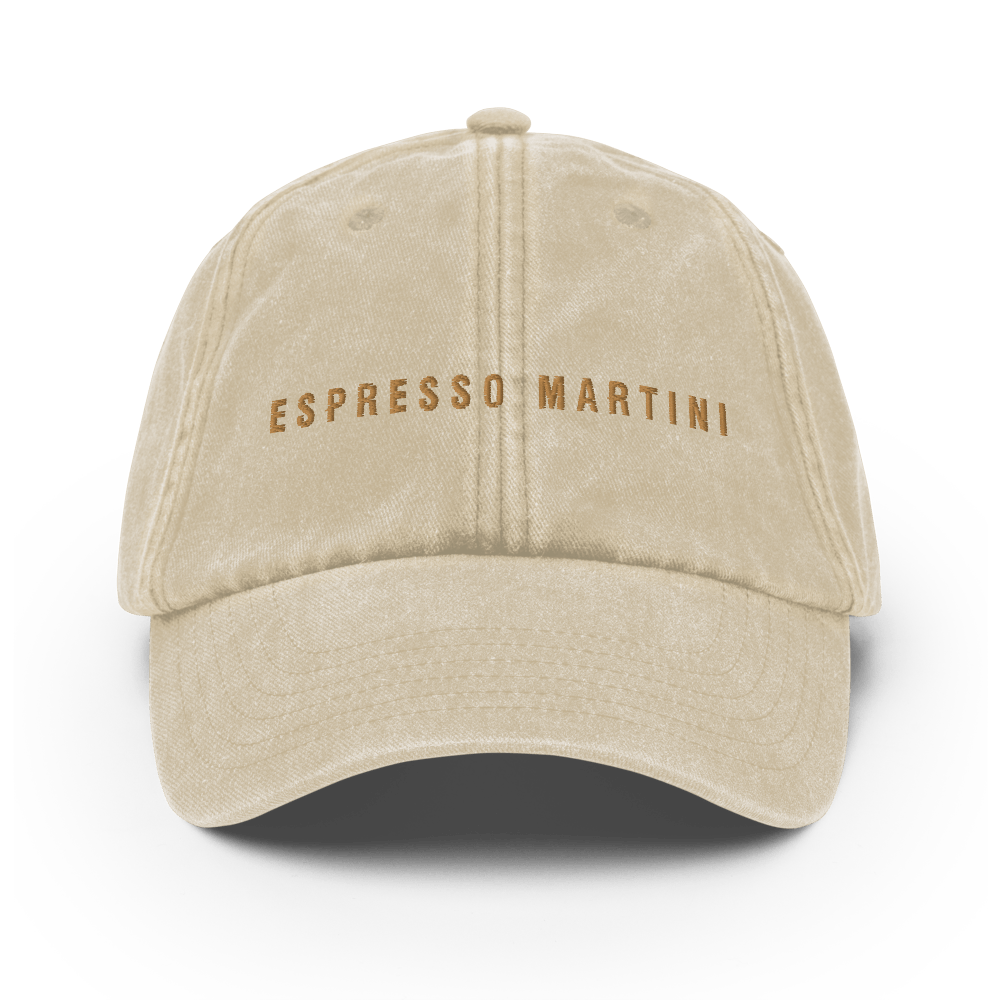 Der Espresso Martini Vintage Hut