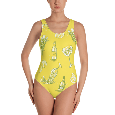 The Gin and Tonic Swimsuit - XS - - Cocktailored