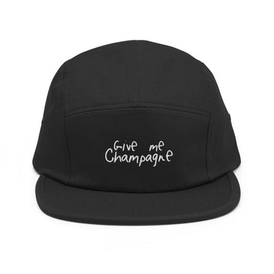 The Give Me Champagne Hipster Hat - Black - - Cocktailored