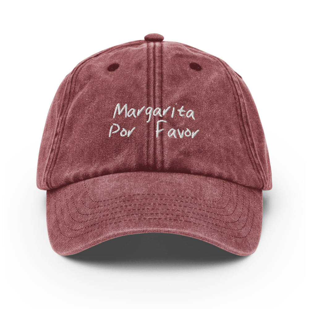 Der Margarita Por Favor Vintage Hut