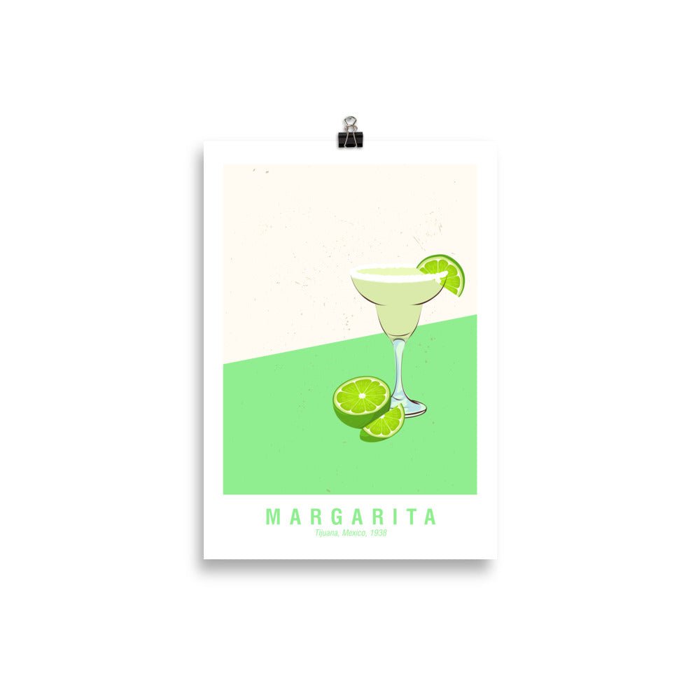 The Margarita Poster - 21x30 cm - Cocktailored