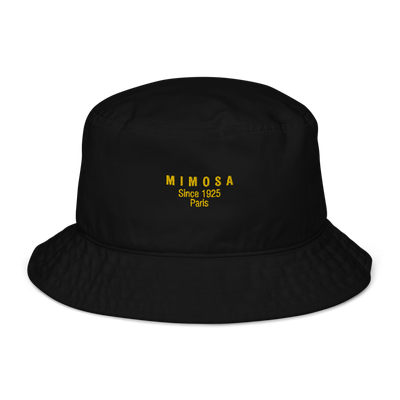 The Mimosa 1925 Organic bucket hat - Black - - Cocktailored
