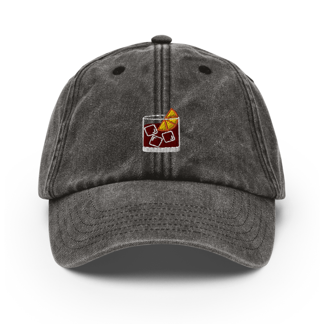 Vintage Dad Hats Unique Cocktail Wine Embroidery Shop now Cocktailored
