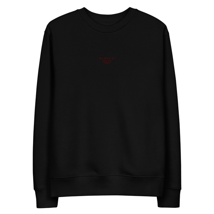 The Negroni "Made In" Eco Sweatshirt - Black - Cocktailored