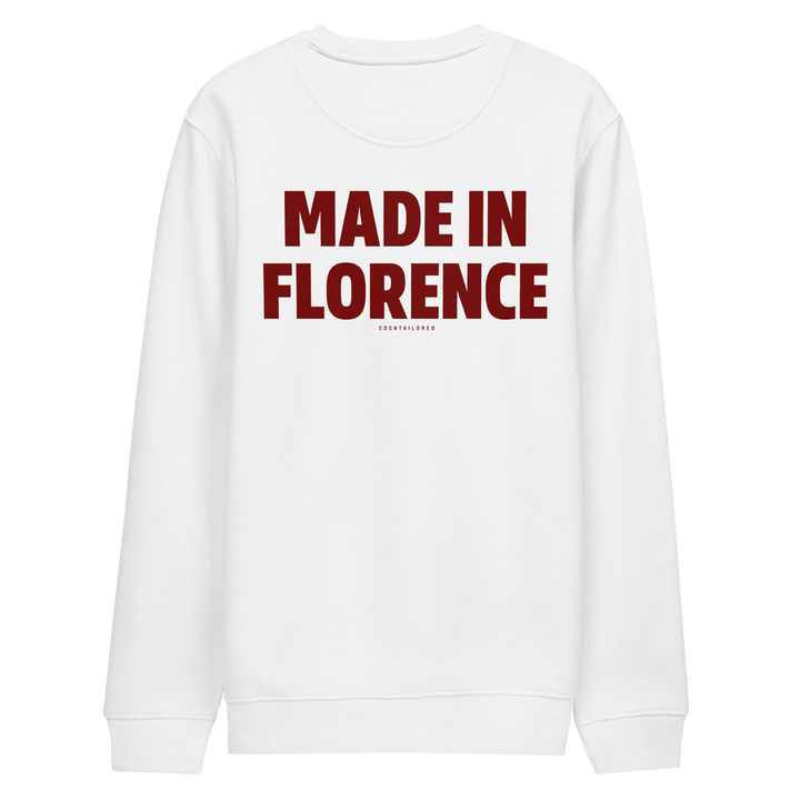 The Negroni "Made In" Eco Sweatshirt - White / L - Cocktailored