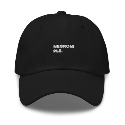 The Negroni Pls. Dad hat - Black - - Cocktailored