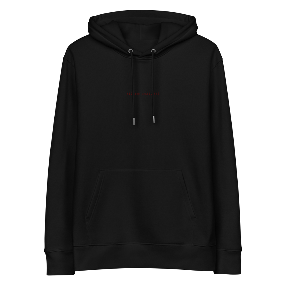 The Negroni Sbagliato eco hoodie - Black - Cocktailored