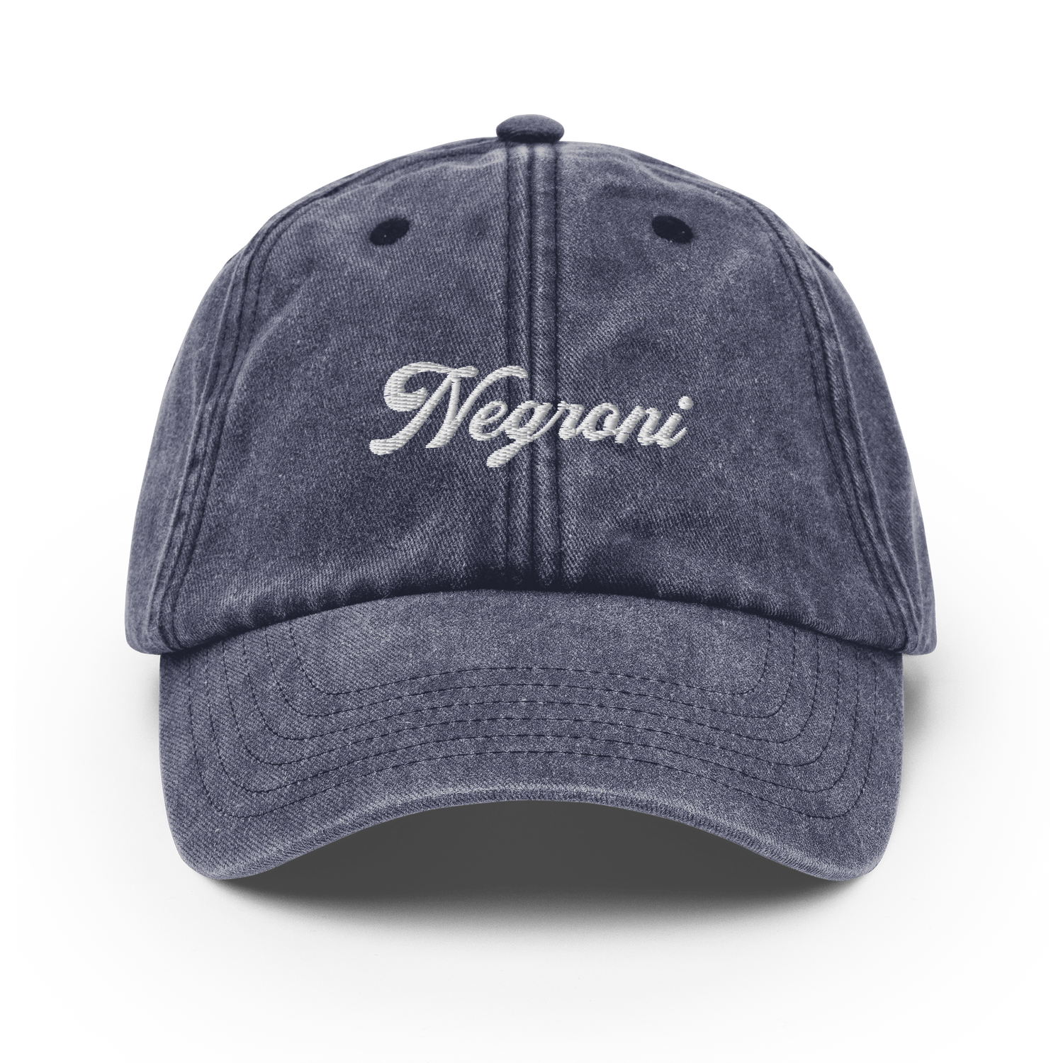 The Negroni Script Vintage Hat