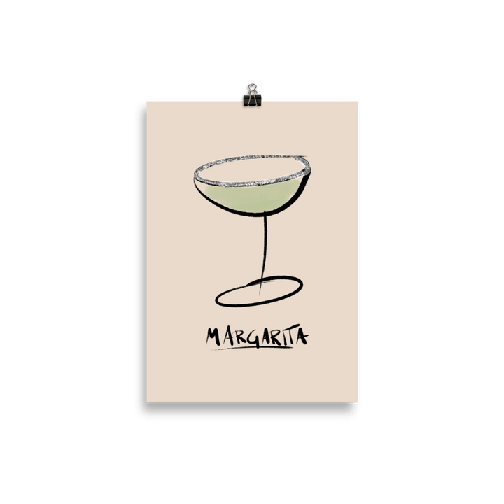 The Painted Margarita Poster - 21x30 cm - Cocktailored