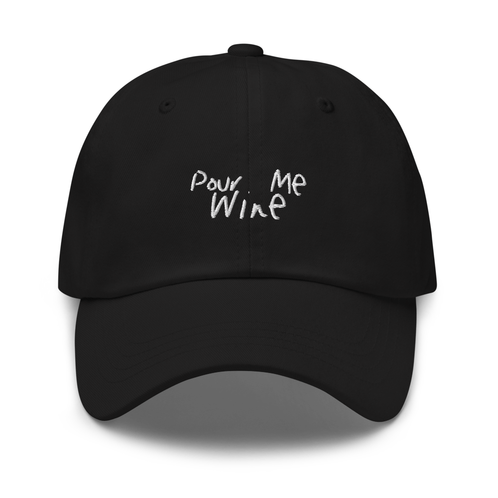 De Pouw Me Wine Dad Hat