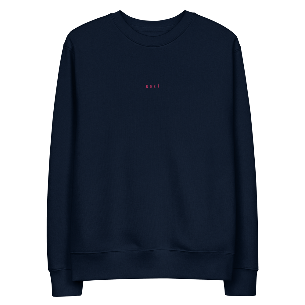 The Rosé eco sweatshirt - French Navy - Cocktailored