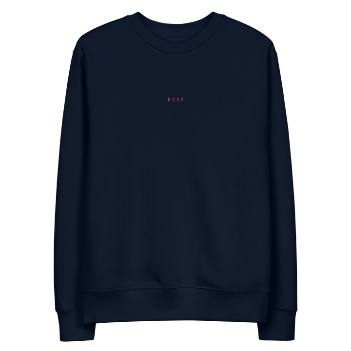 The Rosé eco sweatshirt - French Navy - Cocktailored