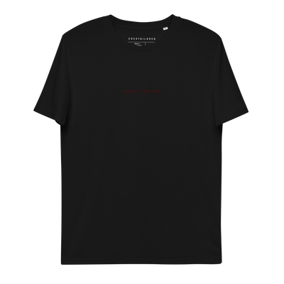 The Saint-Émilion organic t-shirt - Black - S - Cocktailored
