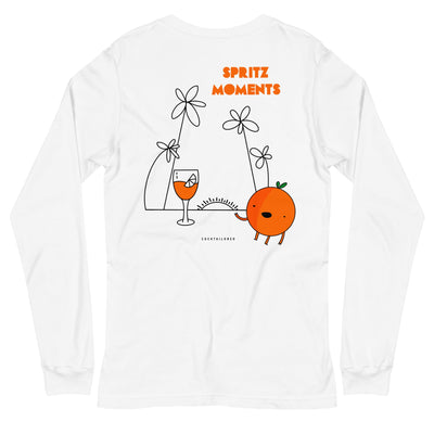 The Spritz Moments Long Sleeve Tee - OUTLET - S - - Cocktailored