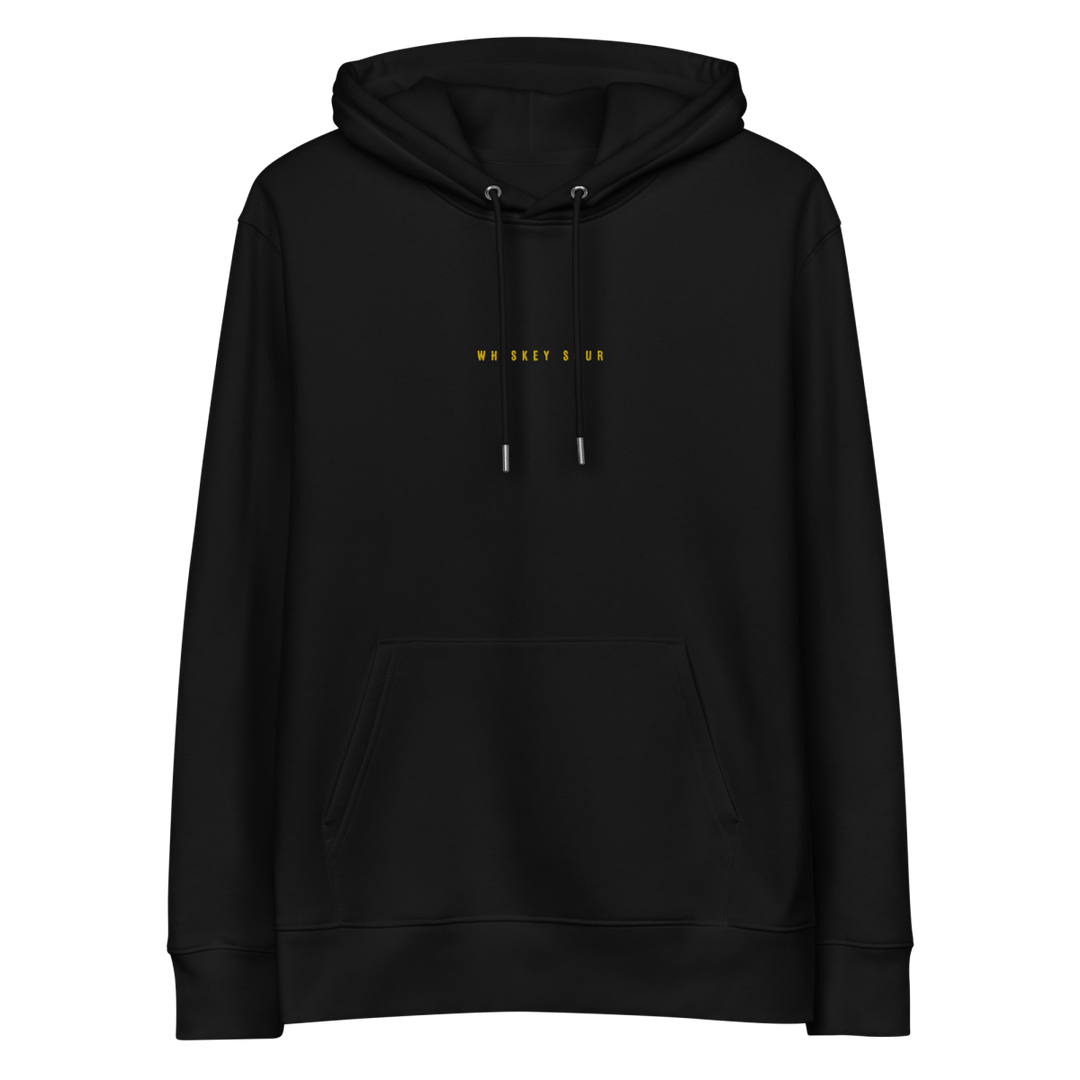 The Whiskey Sour Eco Hoodie - Black - Cocktailored
